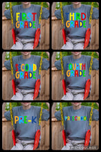 Load image into Gallery viewer, School Grade Tees - Toddler Sizes Only