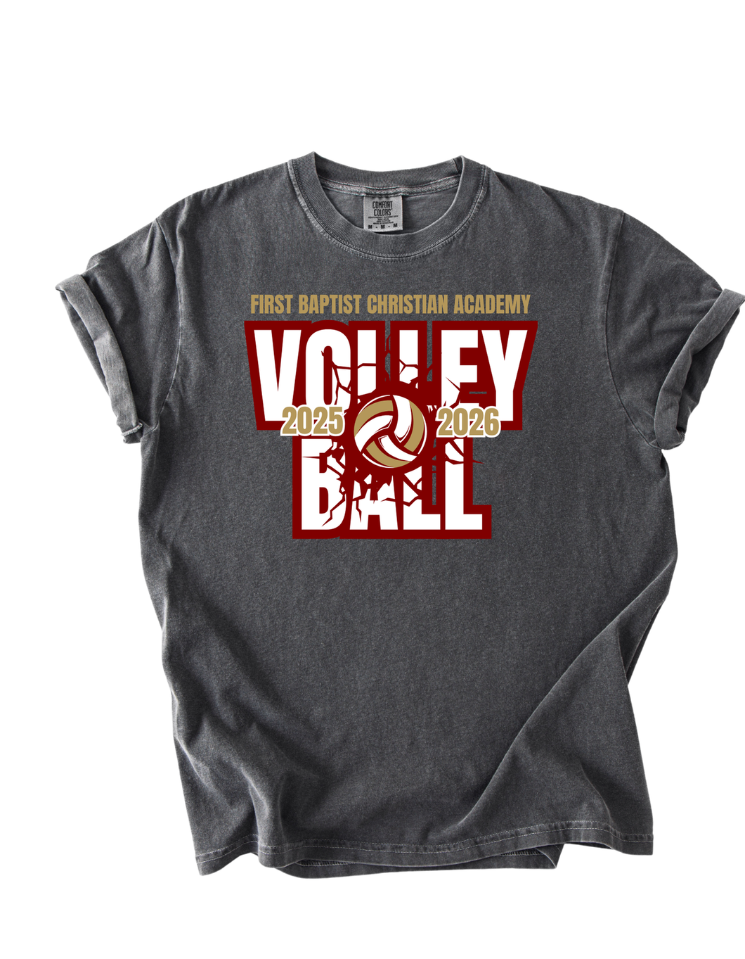 FBCA Burst Volleyball Tee