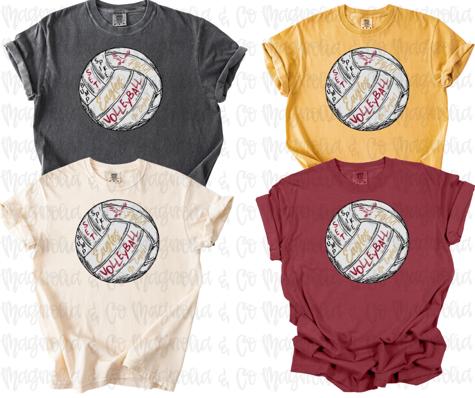 FBCA Set Bump Spike Volleyball Tee