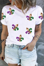 Load image into Gallery viewer, PLUS Mardi Gras Glitter Tees
