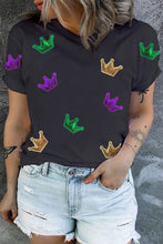 Load image into Gallery viewer, PLUS Mardi Gras Glitter Tees
