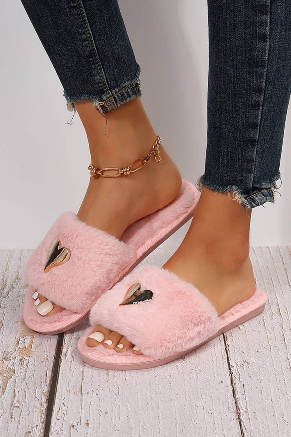 Heart Slippers