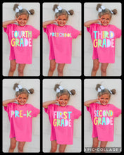 Load image into Gallery viewer, School Grade Tees - Toddler Sizes Only
